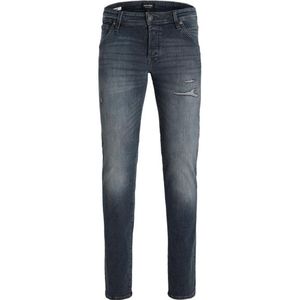 Jack & Jones - Jjiglenn Jjfox Ra 096 - Jeans - Grijs - Slim Fit