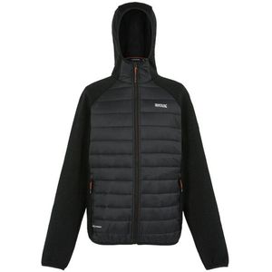 Regatta - Newhill - Gewatteerd Hybride Jack - Heren - Zwart - Polyester