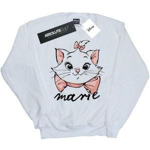 Li-cense Disney dames the aristocats marie sketch face sweatshirt
