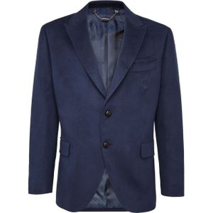 Billionaire - Crest Blazer - Blauw - Zijde - Getailleerd Jasje