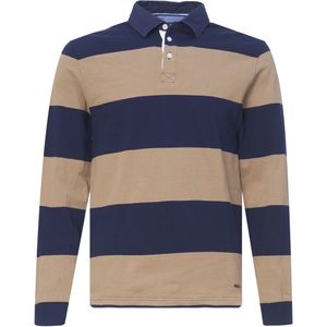 Campbell Classic polo met lange mouwen