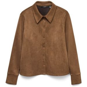 Vero Moda - Vmkreta Ls Shirt - Blouse - Emperador - Dames