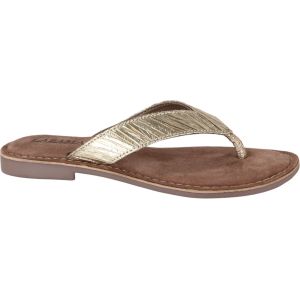 Lazamani 75479 gold dames slippers