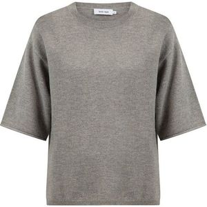 Knit-ted - Top korte mouw - Donker Blauw - 252P015 Mer