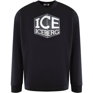 Ice Iceberg - Cubed Logo - Zwart - Sweatshirt