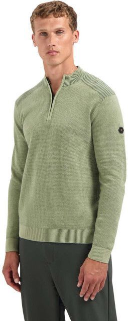 No Excess - Half Zip - Groen - Trui