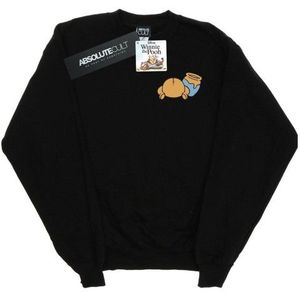 Li-cense Disney dames winnie the pooh rugzijde borst print sweatshirt