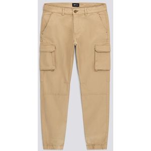 Herenbroek beige BOB GYM PKS FLAP