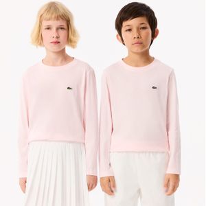 Lacoste - Juniors T-shirt - Roze - Lange Mouwen