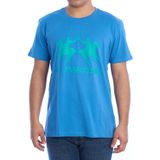 La Martina - Kurzarm T-Shirt - Katoen - Blauw