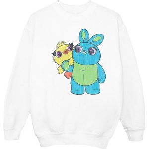Li-cense Disney dames toy story 4 ducky en bunny distressed pose sweatshirt