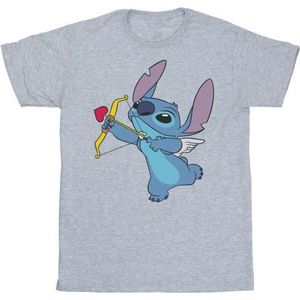 Li-cense Disney dames lilo and stitch cupid valentijn katoenen vriendje t-shirt