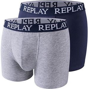 Replay - Boxershort - Melange - Set van 2