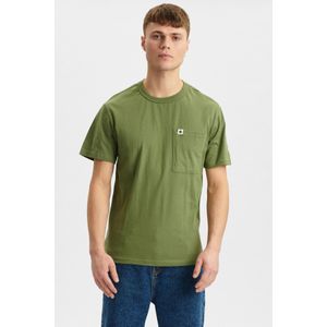 Anerkjendt 900731 akrune noos pocket tee 4070 olivine