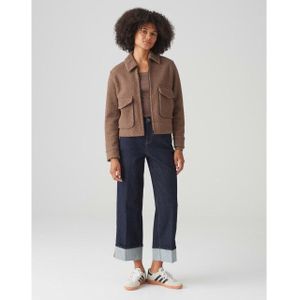 Opus - Loose Fit Jeans - Blue Denim - 92% Katoen, 6% Elastomultiester, 2% Elasthaan