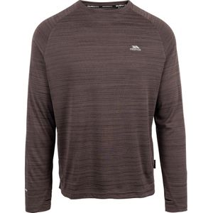 Trespass - Adamo - Actief T-shirt - Marl - 100% Polyester - Lange Mouwen