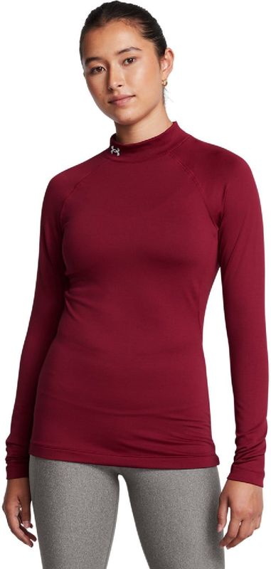 Under Armour - Ua Cg Authentics Mockneck - Sportshirt - Cardinal