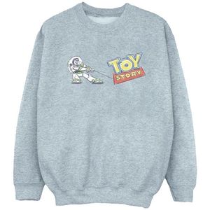 Li-cense Disney dames toy story buzz trekkende logo sweatshirt