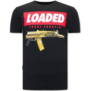 Local Fanatic T-shirts loaded gun