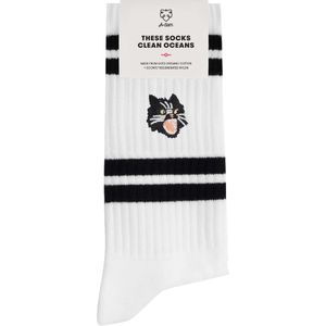 A-dam Sport socks kitty cat