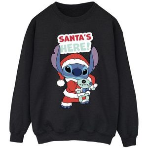 Li-cense Disney heren lilo & stitch santa´s here sweatshirt