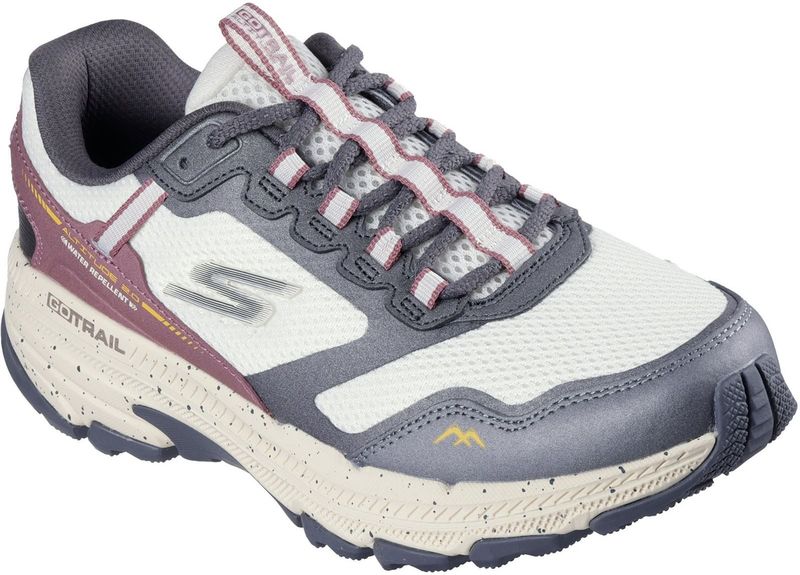 SKECHERS - GO RUN TRAIL ALTITUDE 2.0 - Sneakers Laag - Grijs / Kersrood / Natuurwit