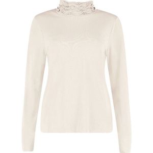 Bloomings - Top - Off White - Dames - Lange Mouwen