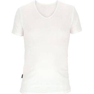 Basset Dames/heren bamboe t-shirt v-hals