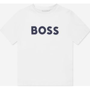 BOSS - T-shirt - Zacht Katoen - Logo-Opdruk - Ronde Hals - Korte Mouwen