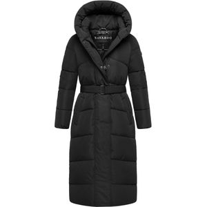 NAVAHOO - Eisblick 14 - Gewatteerde Jas - Zwart - Lange Pasvorm