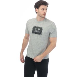 C.P. Company - 30/1 Jersey Label Style - T-shirt - Grijs