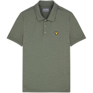 Lyle & Scott - Seafoam Jacquard Polo - Cactusgroen
