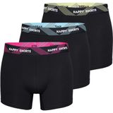 Happy Shorts 3-pack boxershorts heren