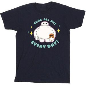 Li-cense Disney heren big hero 6 baymax knuffels alledaags t-shirt