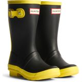 Hunter Junior Originals Rubberlaarzen Kinderen Zwart/Verlicht Geel