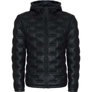 Heren - Gewatteerd Bomberleerjack - Belem - Leren Jas