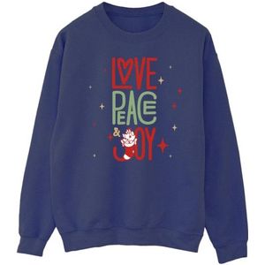 Li-cense Disney heren the aristocats marie love peace joy sweatshirt