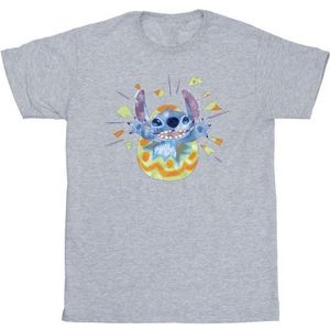 Li-cense Disney heren lilo & stitch krakend ei t-shirt