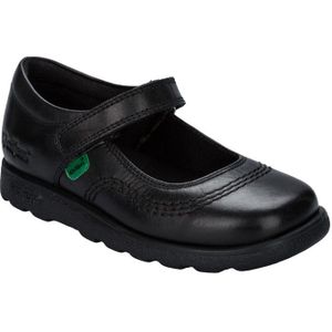 Kickers - Fragma Pop - Peuterschoen - Zwart - Klittenbandsluiting