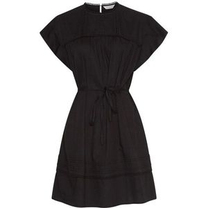 MSCH Copenhagen - MSCHEthelyn SS Jurk - Midi - Zwart - Katoen