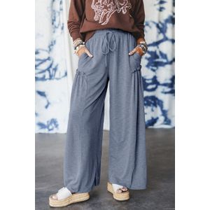 Rimpelzak Brede Pijpen Broek