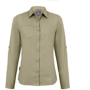Craghoppers Dames expert kiwi shirt met lange mouwen