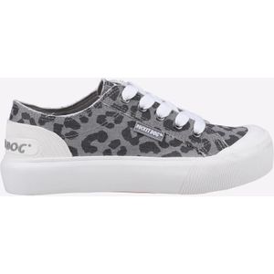 Rocket Dog - Jazzin Leopard - Sneakers - Grijs - Luipaardontwerp