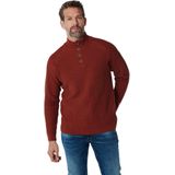 No Excess Pullover half zip button jacquard r brandy