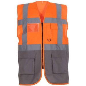 Yoko Unisex executive gerecycled hi-vis vest voor volwassenen