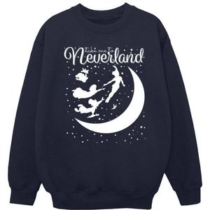 Li-cense Disney heren peter pan take me to neverland sweatshirt