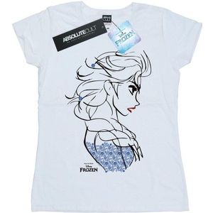 Li-cense Disney dames frozen elsa schets katoenen t-shirt