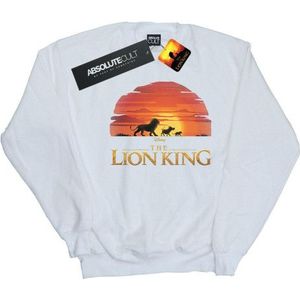 Li-cense Disney dames the lion king movie sunset logo sweatshirt