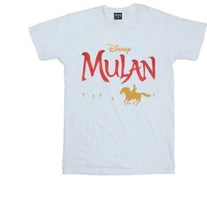 Li-cense Disney heren mulan movie logo t-shirt