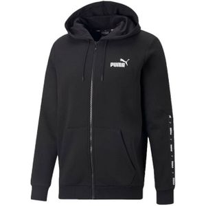 Puma - Ess+ Tape Full Zip Hoodie - Kleur - Materiaal